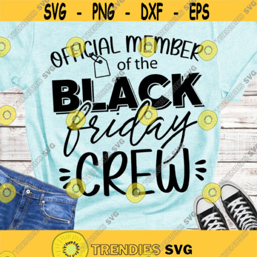 Black friday Crew SVG Black friday SVG