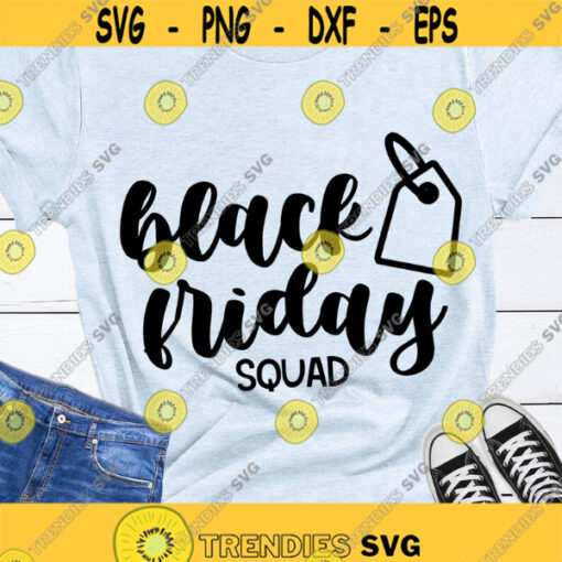 Black friday Squad SVG Black Friday SVG