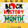 Black history Month Black history SVG Printable image Iron On Cut File svg Black History Month svg Black history shirt svg dxf Design 415