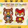 Blathers and Celeste Bundle Files Animal Crossing Inspired Design Cute SVG Digital Download svg dxf png eps studio3Design 6.jpg
