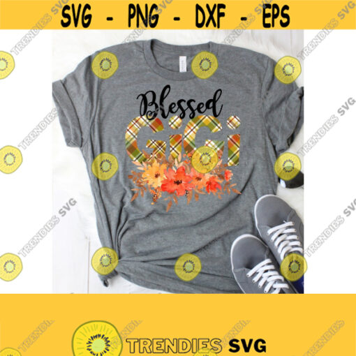 Blessed GiGi Sublimation Design GiGi PNG File GiGi T Shirt Design Fall GiGi Design Sublimation Design PNG