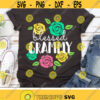 Blessed Grammy Svg Grandma Svg Nana Cut Files Mothers Day Svg Grandmother Svg Dxf Eps Png Grammy Shirt Design Silhouette Cricut Design 1459 .jpg