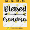 Blessed Grandma SVG File Soon To Be Gift Vector SVG Design for Cutting Machine Cut Files for Cricut Silhouette Png Eps Dxf SVG