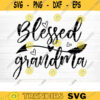 Blessed Grandma Svg File Blessed Grandma Vector Printable Clipart Funny Grandma Quote Svg Grandma Saying Sign Grandma Gift Svg Decal Design 942 copy