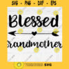 Blessed Grandmother SVG File Soon To Be Gift Vector SVG Design for Cutting Machine Cut Files for Cricut Silhouette Png Eps Dxf SVG