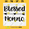 Blessed Nonno SVG File Soon To Be Gift Vector SVG Design for Cutting Machine Cut Files for Cricut Silhouette Png Eps Dxf SVG