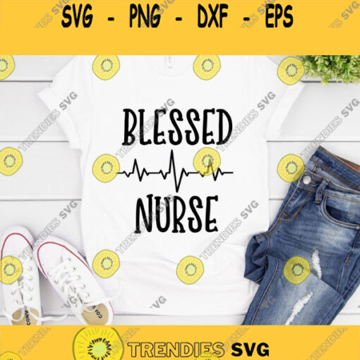 Blessed Nurse Svg Nurse Svg Nurse Appreciation Svg Nurse SVG Svg File Nurse File Nursing Svg Virus Svg hero svg