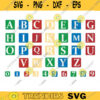 Block Alphabet Svg Block font svg BUILDING BLOCKS SVG Block letters svg Block Monogram svg Alphabet and numbers svg A Z Alphabet Letter Design 1184 copy
