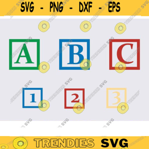Block Alphabet Svg Block font svg BUILDING BLOCKS SVG Block letters svg Block Monogram svg Alphabet and numbers svg A Z Alphabet Letter Design 1403 copy