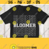 Bloomer Svg Bloomer Shirt Svg Boy Girl Design Male Female Cricut Design Silhouette Image Iron on Heat press transfer White File Design 311