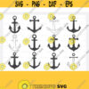 Boat Anchor Svg Anchor bundle svg Anchor SVG Anchor Silhouette Anchor Clipart Anchor Vector Nautical Svg Anchor outline Svg png svg