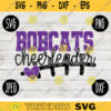 Bobcats Cheerleader SVG Team Spirit Heart Sport png jpeg dxf Commercial Use Vinyl Cut File Mom Dad Fall School Pride Football Mom 2137