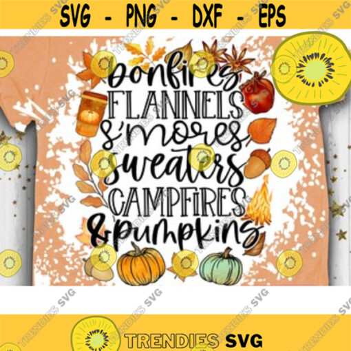 Bonfires Flannels Sweater Pumpkins PNG Fall Sublimation Fall Vibes Fall Words Hello Autumn PNG Design 240 .jpg