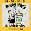 Bong Rips Coffee Sips SVG Bong Cannabis SVG Coffee Canabis SVG Canabis cricur files svg