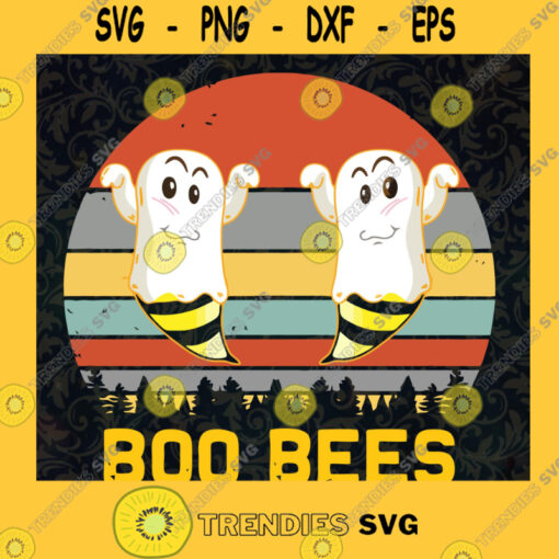 Boo Bees Halloween SVG Ghost svg Boo Bees shirt Halloween Boo Bees SVG