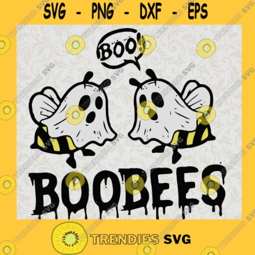 Boo Bees SVG Halloween SvgWitch Svg