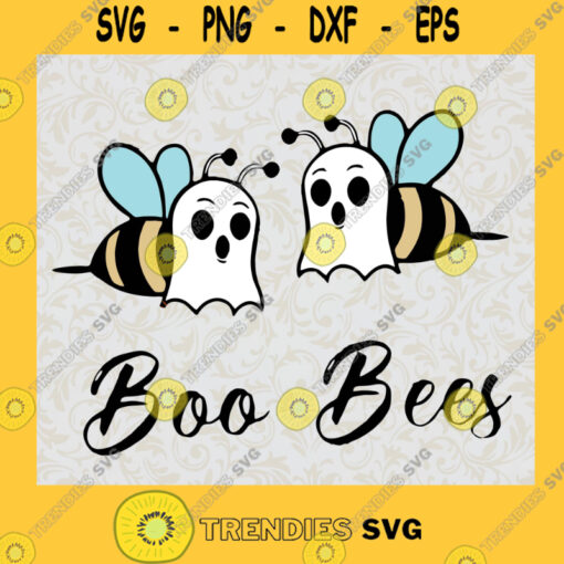 Boo Bees SVG Kids Halloween SVG Boo SVG Ghost Svg Funny Sarcastic