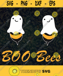 Boo Bees Svg Halloween Bee Svg Png Eps Dxf