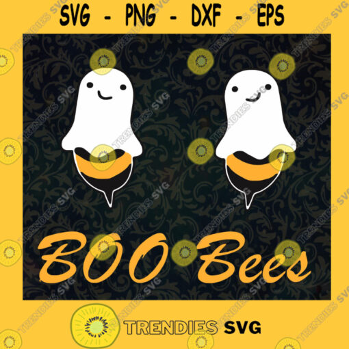Boo Bees svg Halloween bee Svg Png Eps