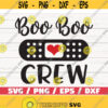 Boo Boo Crew SVG School Nurse SVG commercial use Cut File Cricut Nurse svg Nursing Life svg Nurse appreciation svg Nurse day Design 276