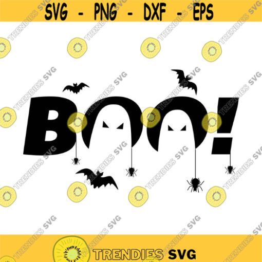 Boo Decal Files cut files for cricut svg png dxf Design 516