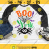 Boo YAll Svg Halloween Svg Spooky Spider Svg Dxf Eps Girls Boys Cut Files Fall Clipart Baby Svg Kids Shirt Design Silhouette Cricut Design 2713 .jpg