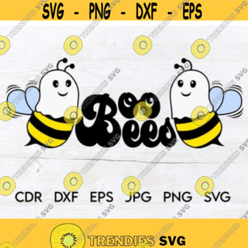 Boo bees svg print Funny halloween printable design boo bees silhouette vector ghost svg silhouette boobies clipart Design 37