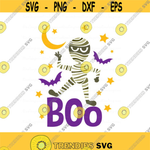 Boo svg mummy svg halloween svg png dxf Cutting files Cricut Cute svg designs print for t shirt Design 701