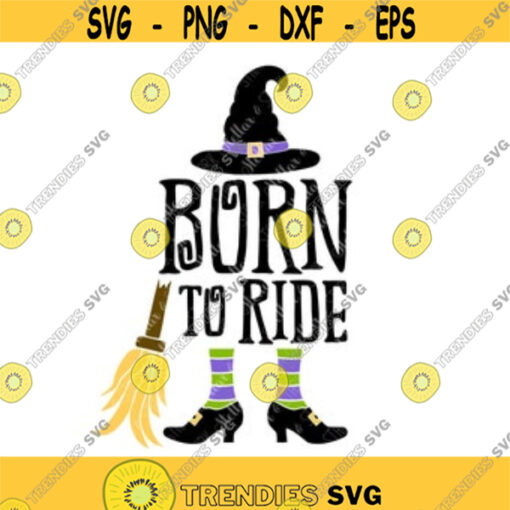 Born to Ride Witch Broom Svg Wicked Witch Svg Halloween Svg Witch on Broom Svg Fall Autum Svg Halloween Candy Bag Svg Witch Design 90.jpg