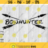 Bowhunter Bow Hunter Logo svg png ai eps and dxf files for Auto Decals Printing T shirts CNC Cricut cut files and more Design 127