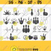 Bowling SVG File Bowling clipart Bowling Svg Bundle Peace love bowling svg Bowling pin svg Bowling silhouette Bowling Heartbeat svg