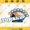 Bowling Turkey Svg Thanksgiving Svg