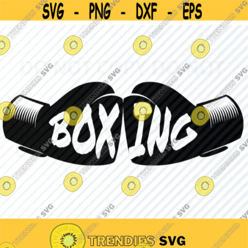 Boxing Gloves SVG Files For Cricut Boxing Vector Images Sports Clip Art for silhouette SVG Eps Png Stencil ClipArt Sports boxing logo Design 161