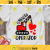 Boy Valentines SVG Smooth operator SVG Construction Valentines boy shirt