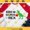 Boy Valentines Svg Dinosaur Svg Love Bites Svg T Rex Svg Funny Kids Valentines Day Shirt Svg Cut Files for Cricut Png Dxf.jpg