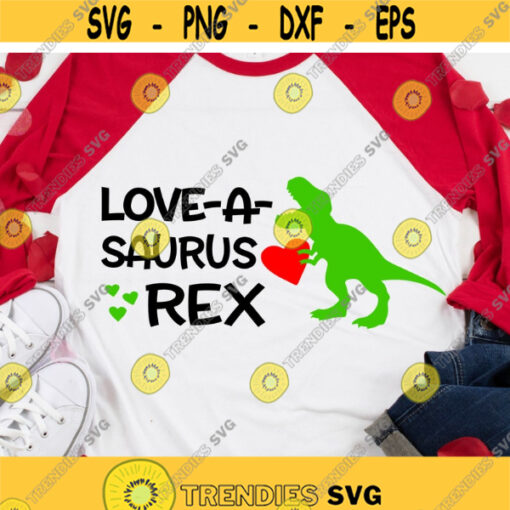 Boy Valentines Svg I Crush Hearts Svg Dinosaur Svg T Rex Svg Funny Kids Valentines Day Shirt Love Svg Cut Files for Cricut Png