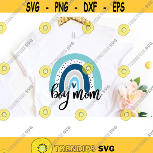 Boy mom svg Mama svg rainbow svg Mama clipart boy mom clipart Sublimation designs download SVG files for Cricut PNG files