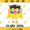 Brainy Chick Graduation SVG Graduation SVG Female Grad SVG Baby Chick Svg Grad Chick Clip Art Grad Brainy Chick Svg School Svg Design 191 .jpg