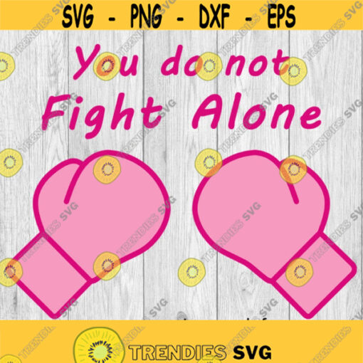 Breast Cancer Fight Boxing Gloves svg png ai eps dxf DIGITAL FILES for Cricut CNC and other cut or print projects Design 467
