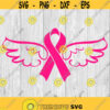 Breast Cancer Pink Ribbon svg png ai eps dxf DIGITAL FILES for Cricut CNC and other cut or print projects Design 459