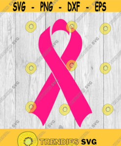 Breast Cancer Ribbon svg png ai eps dxf DIGITAL FILES for Cricut CNC and other cut or print projects Design 355