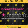 Breast Cancer Very Bad Would Not Recommend Svg Png
