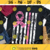 Breast Cancer svg cancer svg breast cancer aware svg distress flag svg cancer ribbon svg pink svg iron on clipart SVG DXF eps png Design 51