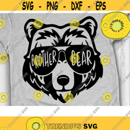 Brother Bear with Sunglasses Svg Brother Bear Svg Cut files Svg eps dxf png Design 267 .jpg