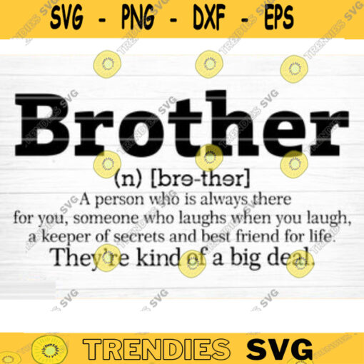 Brother Dictionary Sign Svg File Brother Definition Svg Vector Printable Clipart Brother Funny Quote Svg Brother Shirt Print Saying Svg Design 147 copy