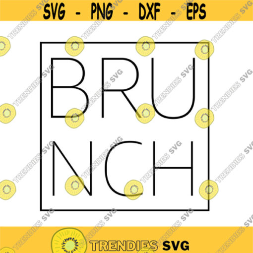 Brunch Decal Files cut files for cricut svg png dxf Design 183