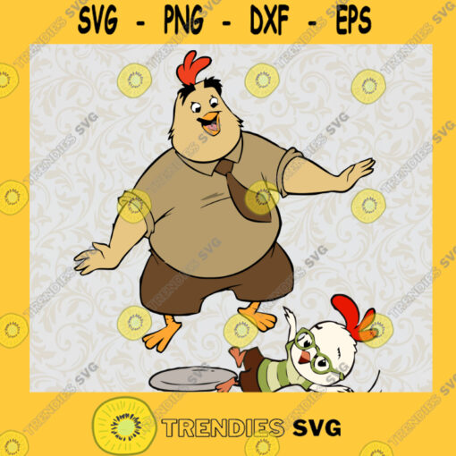 Buck Cluck Svg Chicken Family Svg Disney Cartoon Svg Walt Disney Cricut