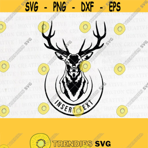 Buck Head Deer Hunting Svg File Hunting Svg Deer Hunting Svg Outdoor Hunting Svg Cutting FilesDesign 744