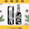 Bud Light Bottle And Can Alcohol Beer Svg Bud Light Beer Svg Bud Light Vector