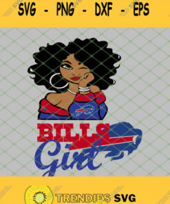 Buffalo Bills Girl SVG PNG DXF EPS 1